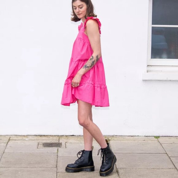 Dr. Martens Sinclair Women’s Leather Platform Boots High Black Size EU 42 - Picture 12 of 16